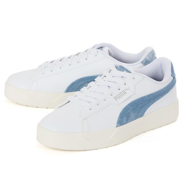 PUMA（プーマ） スマッシュ ベル デニム 407401-01 ホワイト/ウォーム