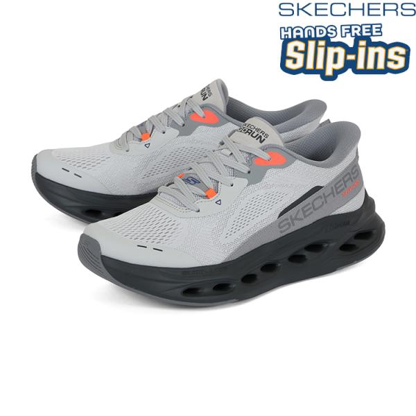 SKECHERS スケッチャーズ SLIP-INS スリップインズ マックスクッショニング グライドステップ アドバート 220421-GYBK グレー/ブラック
