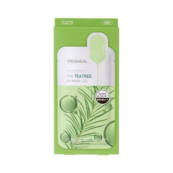 メディヒール ティーツリーケアソリューション アンプルマスク MADIHEAL ティーツリー MASK 3枚セット 【25ml/枚】   爆買