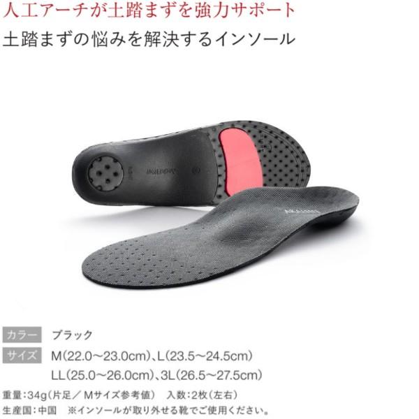 土踏まずの悩みを解決するインソール  爆買