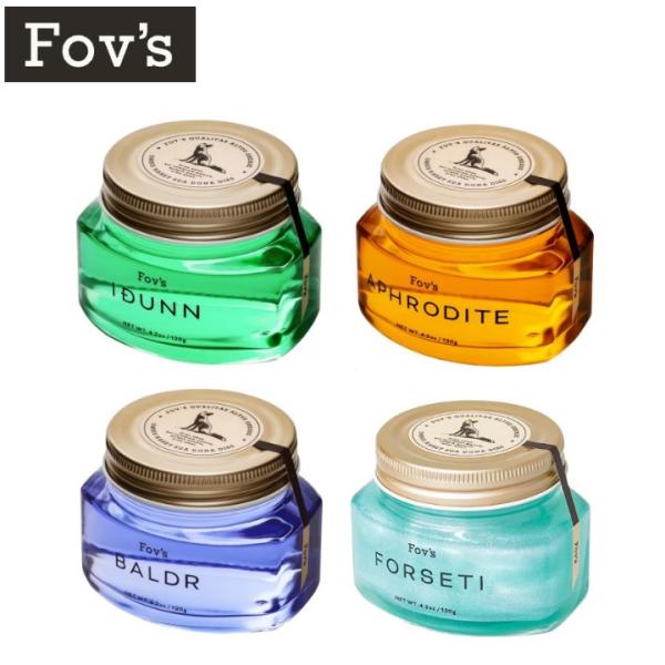 フォブ グリース 120g (Fov's ヘアグリース 阪本高生堂 スタイリング グリース ツヤ ハードパーマ ウェーブ ヘア メンズ フェード ウェット)