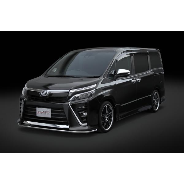 メタリップ ヴォクシー 80系 後期 トップライン ステンパイプ製フロントリップ VOXY