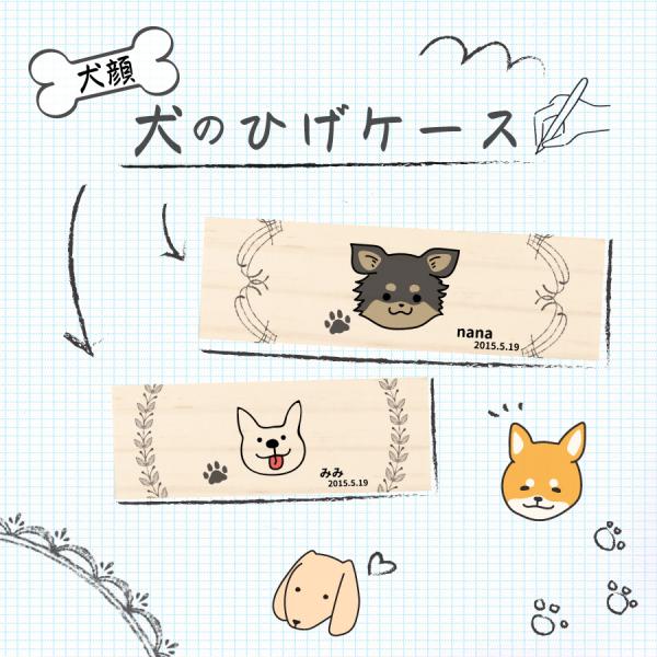 【名入れ無料】犬のひげケース 遊具デザイン 木製 名入れ 名前入り 松 箱 いぬのひげケース 犬のひげ ケース いぬの髭ケース 犬の髭ケース ボックス コンパクト