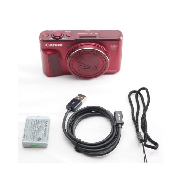 Canon デジタルカメラ PowerShot SX720 HS レッド 光学40倍ズーム PSSX720HSRE