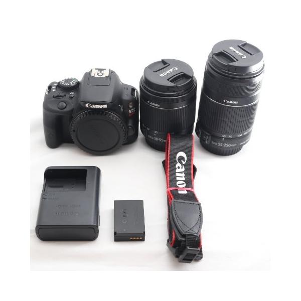 Canon デジタル一眼レフカメラ EOS Kiss X7 ダブルズームキット EF-S18