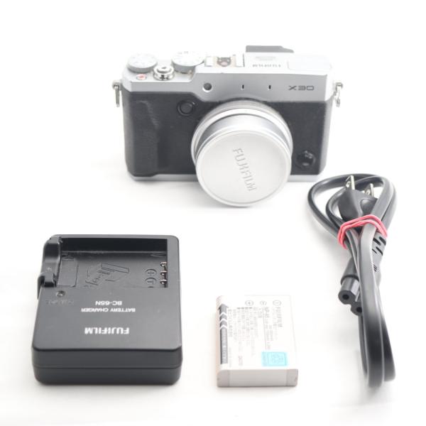 FUJIFILM デジタルカメラ X30 シルバー FX-X30 S : ネクストパーソン
