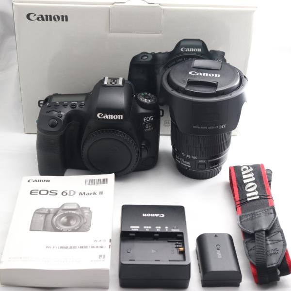 Canon デジタル一眼レフカメラ EOS 6D Mark II EF24-105 IS STM レンズ