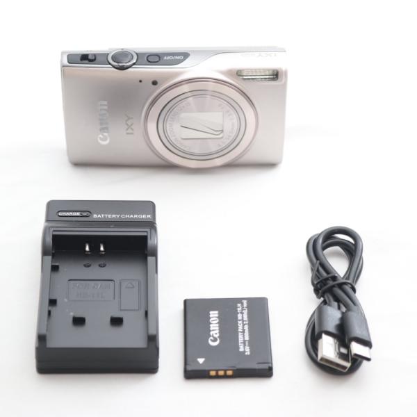 Canon コンパクトデジタルカメラ IXY 650 シルバー 光学12倍ズーム/Wi