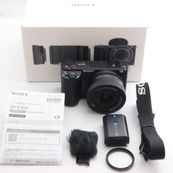 SONY(ソニー) Vlog用カメラ レンズ交換式VLOGCAM APS-C ミラーレス一眼