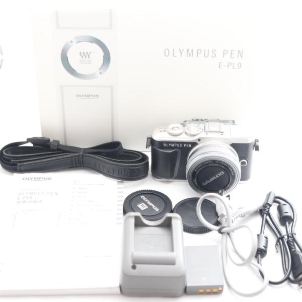 OLYMPUS ミラーレス一眼 PEN E-PL9 レンズキット ブラック