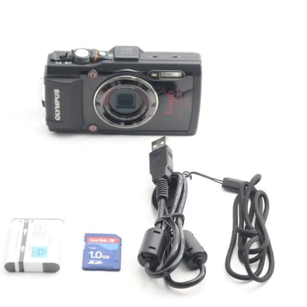 OLYMPUS デジタルカメラ STYLUS TG-4 Tough ブラック 1600万画素CMOS