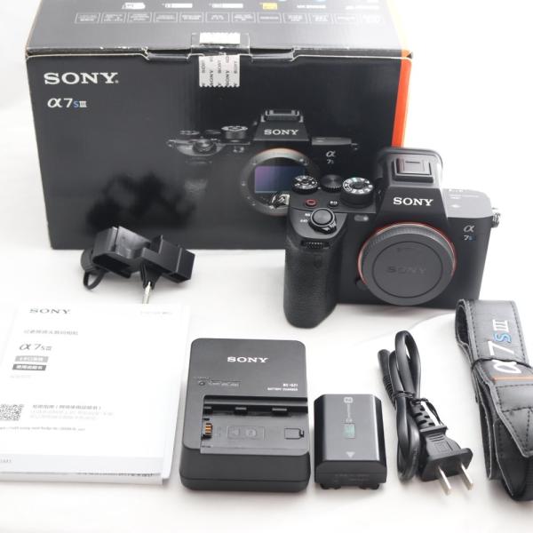 SONY(ソニー) フルサイズ ミラーレス一眼カメラ α7SIII ボディ(レンズなし) ブラック ILCE-7SM3