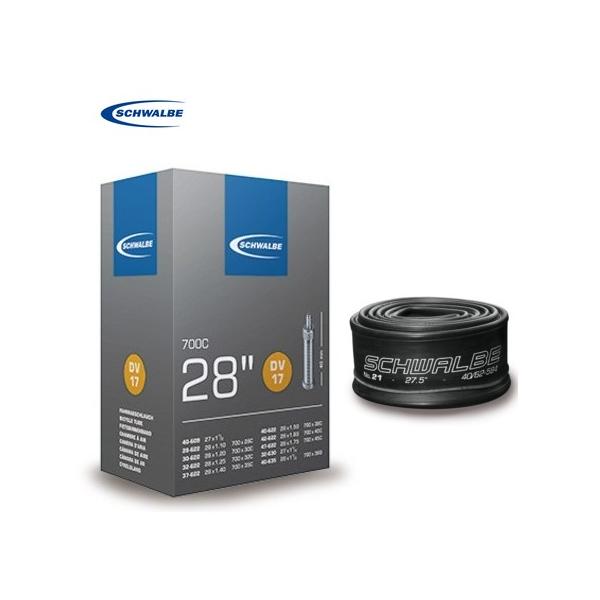 SCHWALBE(シュワルベ)  17SV-EL 700×28/45C チューブ 仏式 バルブ長60mm
