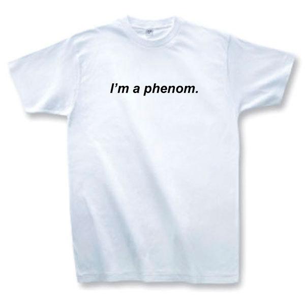 Slam Dunk Tシャツ 名言 天才ですから 英語翻訳 I M A Phenom ホワイト Slamdunk Imaphenom W ネクストリー 通販 Yahoo ショッピング