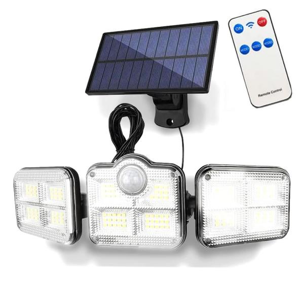 ソーラーライト屋外 分離 防水 LED 太陽光充電 人感センサー 自動点灯