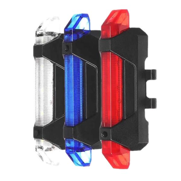 USB充電式 セーフティーライト自転車での走行の安全をサポート爆光LED搭載MAX15ルーメンの高性能LEDを搭載しており、明るい光で周囲に注意を呼びかけます。USB充電/満充電判断簡単に充電が行えるUSB充電式で、満充電まで充電を行うと自...