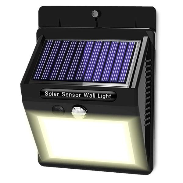 30個LEDライトで、明るく素敵な照明効果を提供します。範囲は10メートルまでに達します。夜帰宅時に玄関周りを明るく照らして、鍵を探しても大変安心で便利になりました一回スイッチを押すと、モードを切替えます。四回押すと、電源を切れます。 (1...