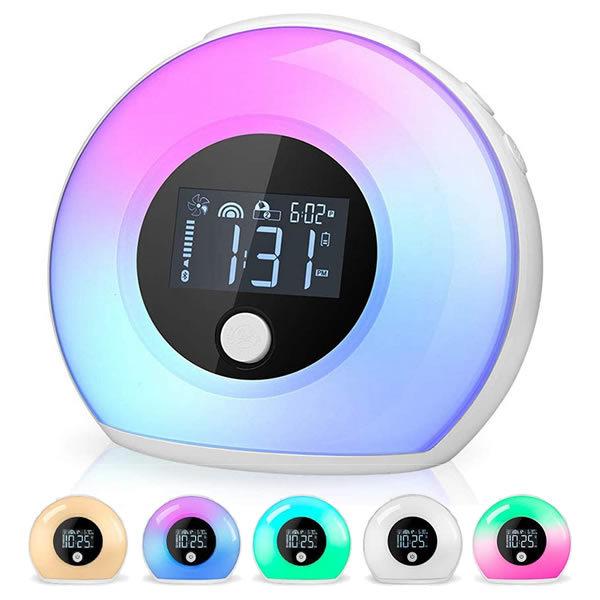 目覚まし時計 光 Bluetoothスピーカー付き めざまし時計 大音量 デジタル 置き時計 間接照明 ベッドサイドランプ Mezasupi M Mh12 52a Next Stage 通販 Yahoo ショッピング