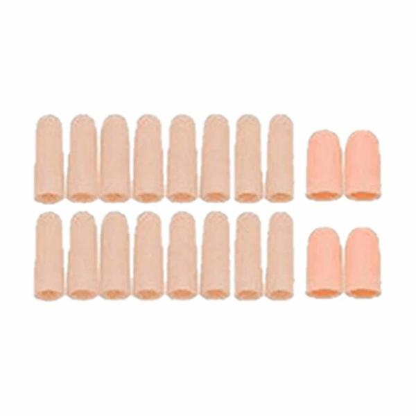 指の痛みを和らげる手指保護キャップは、摩擦を軽減し指関節のサポートと適度な圧力感を提供します。あかぎれ、マメ、水ぶくれ、爪の問題、角質さかむけ、乾燥などの指の問題から指を保護します。柔らかいジェル素材指保護キャップは高品質ジェル素材を採用し...