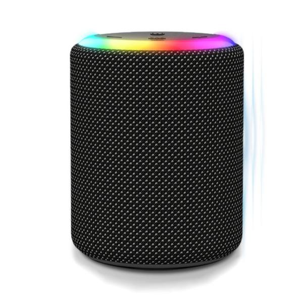 bluetooth スピーカー 防水IPX6 ワイヤレス お風呂 高音質 LEDライト付き 重低音 ハンズフリー 通話 ポータブルスピーカー Bluetooth5.3 小型 SPEAKER370