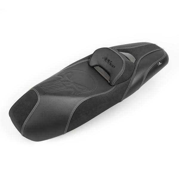 ホンダ ADV160 KF54 ダブルシート シート衝撃吸収快適なフロント運転席後部助手席シートクッション 純正交換カスタム クッション バックレスト付き 取寄せ