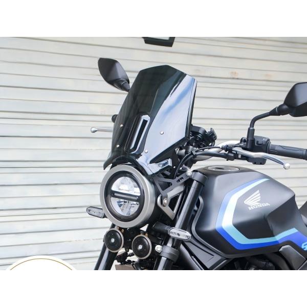 ホンダ CB400SF 新型 2026年式 ヘッドライトカバー/カウル 交換用 外装 バイクパーツ  ブラック スモーク ヘッドライトカット メーターパネル用保護 取寄せ