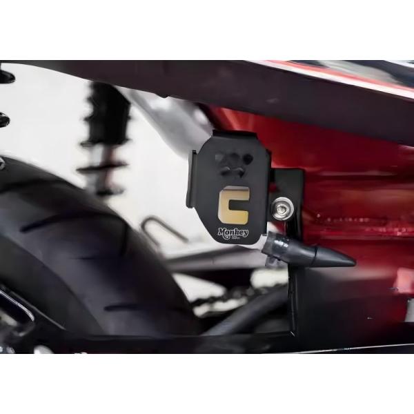 ホンダ ダックス 125 DAX リアブレーキ オイルキャップ 保護カバー オ アルミニウム製 リアブレーキプロテクター タンク保護ケース アクセサリー 取寄せ