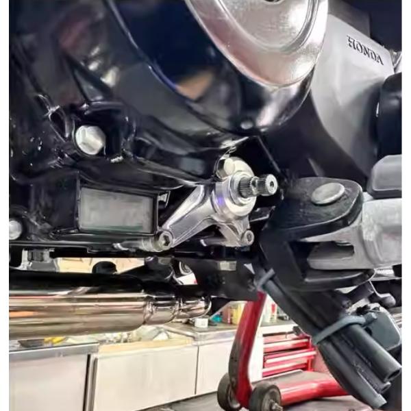 ホンダ ダックス125 DAX125 ケイファクトリー チェンジシャフトホルダー チェンジペダル クラッチシフター シフトペダル シフトレバー 簡単装着 取寄せ