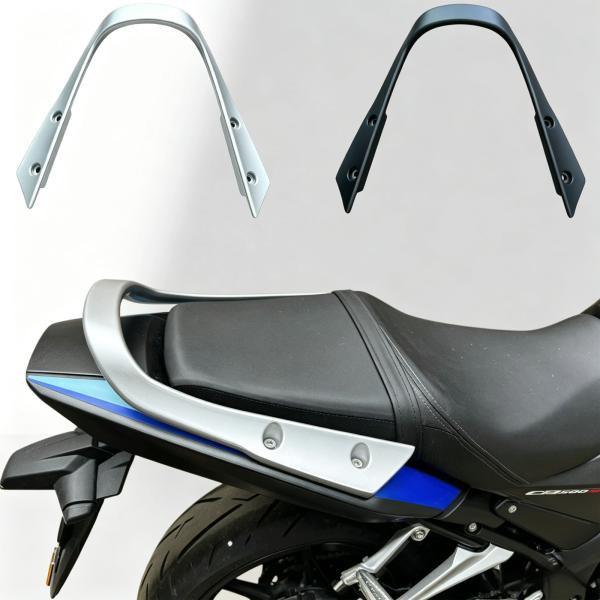 グラブバー CB400SF 2026年式 NC70 タンデムグリップ リアグリップ アルミ合金製 バイク用カスタムパーツ シルバー ブラック