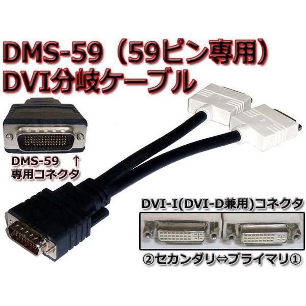 Dms 59 Dvi分岐ケーブル Dvi I X2分配 Dvi変換コード メール便 Nc1 Nfjストア ヤフーショッピング店 通販 Yahoo ショッピング