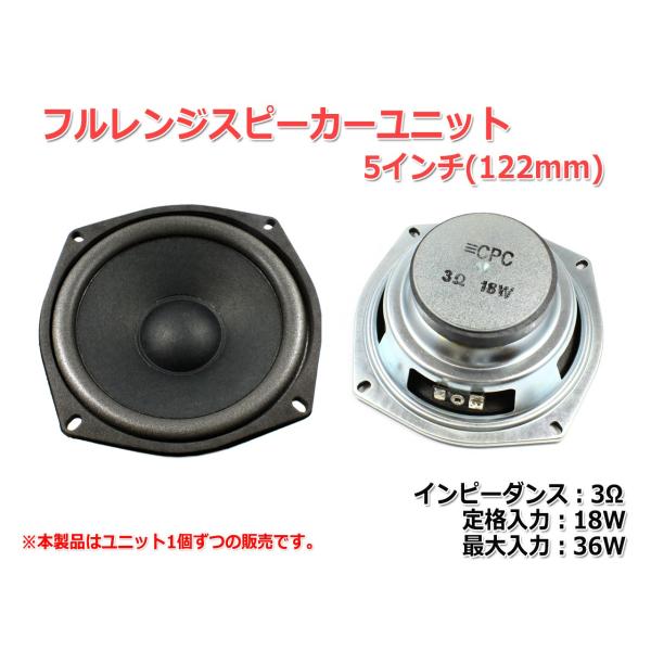 【送料無料】自作スピーカー　JSP方式　DIY フルレンジ フルレンジスピーカーユニット3.5インチ(90mm) 8Ω/MAX6W