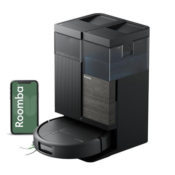 【26年5月発売】ルンバ（Roomba） Plus 575 Combo ロボット + AutoWash〓 充電ステーション アイロボット（iRobot）R285060 パワフル吸引力25,000Pa