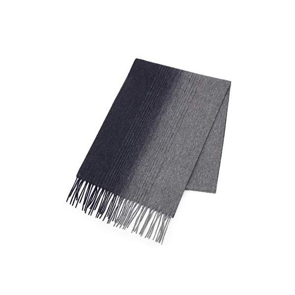 タケオキクチ Takeo Kikuchi グラデーションマフラー メンズ マフラー カシミヤ 00 ダークグレー 513 Hotelbozz Com