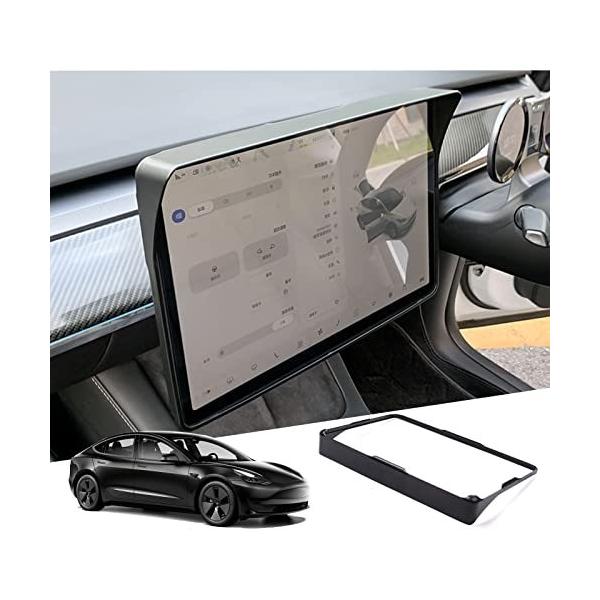 人気アイテム【GAFAT】Tesla Model 3 テスラ モデル3 2019+ 15インチ 専用 車用ナビシェード カーナビ ナビバイザー 内装パーツ 日よけ 遮光 日差しカット