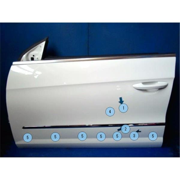 ワーゲン 純正 パサート 《 3CBWSC 》 左フロントドア P10400-20000469 