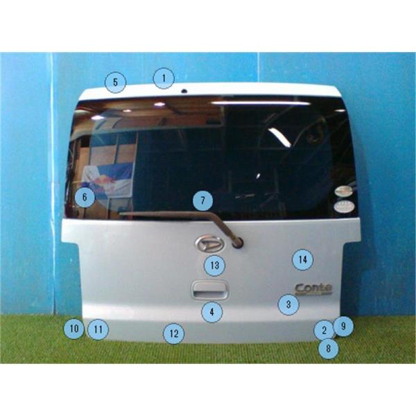 バックドア - 2011 ダイハツ コンテ ムーブ ダイハツ 純正 ムーブコンテ 《 L575S 》 バックドア 67005