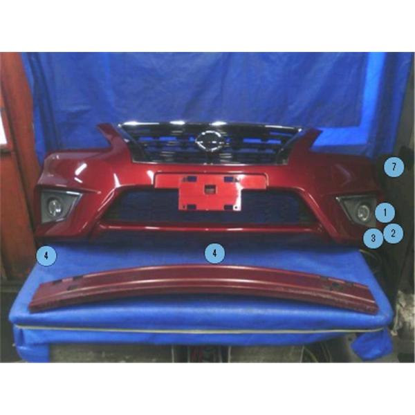 日産 純正 ブルーバードシルフィ 《 TB17 》 フロントバンパー P42400