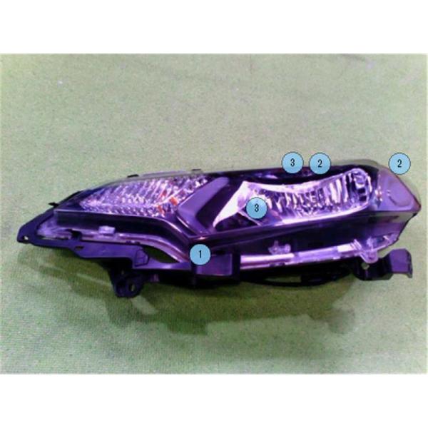 ホンダ 純正 フィット 《 GP5 》 左ヘッドライト 33150-T5A-J11 P42500