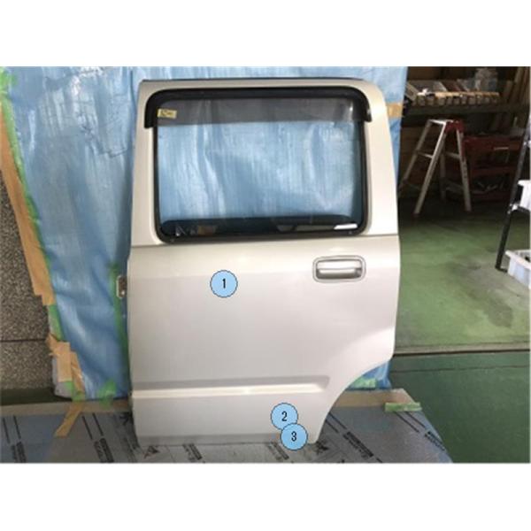 スズキ 純正 ワゴンR 《 MH21S 》 左リアドア 68004-58J01 P60500 