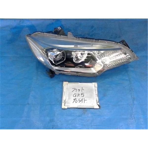 ホンダ 純正 フィット 《 GK5 》 右ヘッドライト 33100-T5A-J21 P60700
