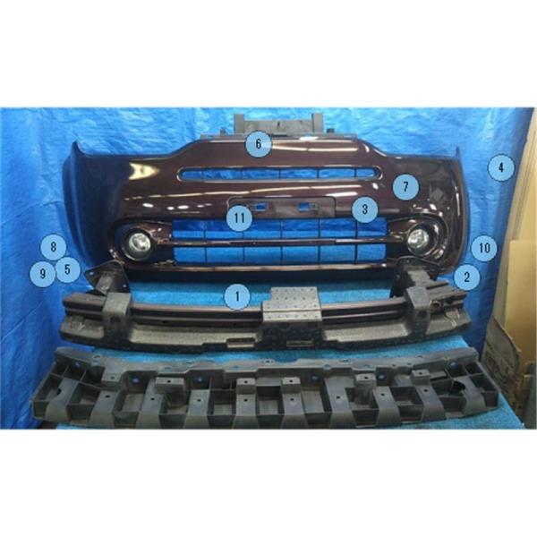 日産 純正 キューブ 《 Z12 》 フロントバンパー 62022-1FA1E P80800