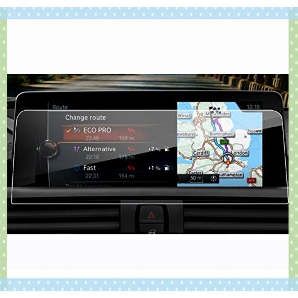 LFOTPP  BMW 1/2/3/4 シリーズ 純正 8.8インチ ナビゲーション専用ガラスフィルム 高感度タッチ 気泡ゼロ 指紋防止 飛散防止