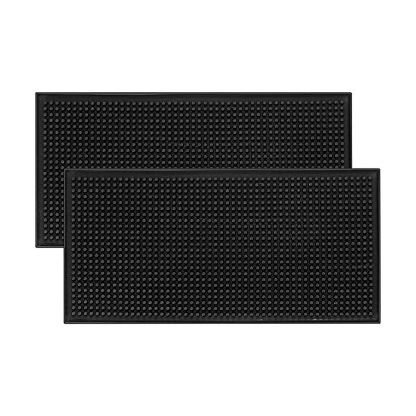 SAG バーマット カウンター PVC （黒）30cm*15cm 型崩れ防止シート入り (2枚組)