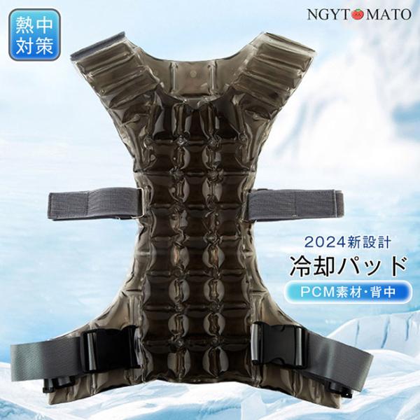 [Release date: February 12, 2025]ジャケットやリュックの間に！背中クールベスト 冷却グッズ 暑さ対策用品 冷却パック調節可能なストラップでサイズ調整も簡単。結露がないから服が濡れずに使える冷やして繰り返し何度...
