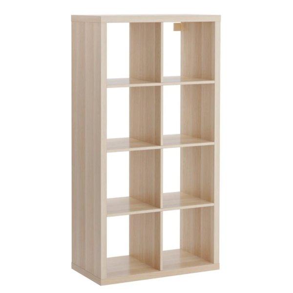 IKEA　カラックス　ホワイトステインオーク イケア IKEA KALLAX カラックス シェルフユニット ホワイト