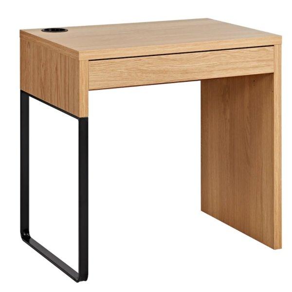 イケア（IKEA） MICKE オーク調 デスク 73x50cm : ニックス - 通販