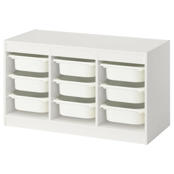 イケア（IKEA） おもちゃ収納 子供部屋収納 収納棚 収納ボックス付き