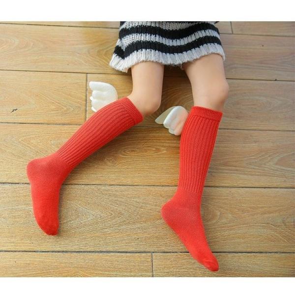 送料無料 靴下 ソックス フットウエア ハイソックス 天使の羽 翼 子供 キッズ 男の子 おしゃれ 業界no 1 男児 女の子 女児 かわいい ジュニア カジュア