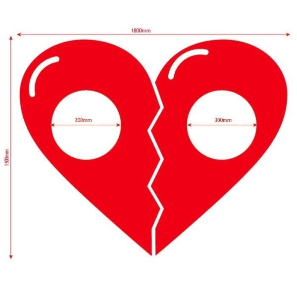 送料無料 浮き輪 カップル浮き輪 大型 ハート型 セール価格 かわいい 海 ビーチ プール ２人 フック おもしろい 男女兼用 メンズ レディース 川遊び 連結