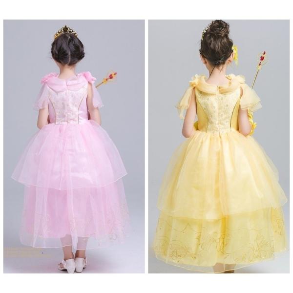 送料無料 期間限定で特別価格 子供用ドレス 子供ドレス こどもドレス キッズドレス プリンセスドレス キャラクター コスチューム 仮装 ワンピース 変装 コスプレ衣装